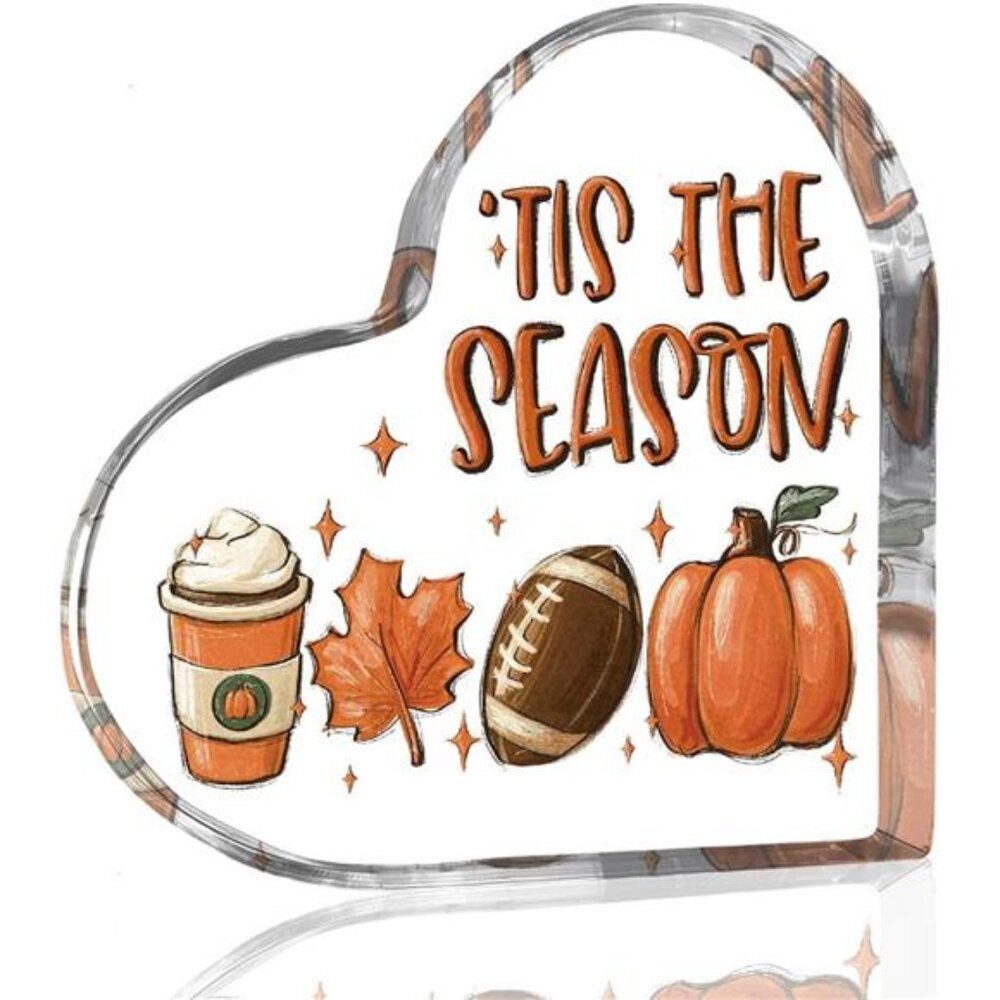 Tis the Season Fall Decor Fall Decorations for Home Office Autumn Thanksgiving